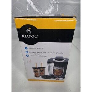 Keurig Brew Over Ice Double Walled Pitcher 32 oz Coffee/Tea Fits All Keurigs NIB